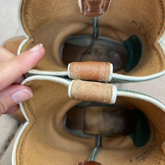 Justin women’s cowboy boots teal green size 9.5 - Picture 4 of 8